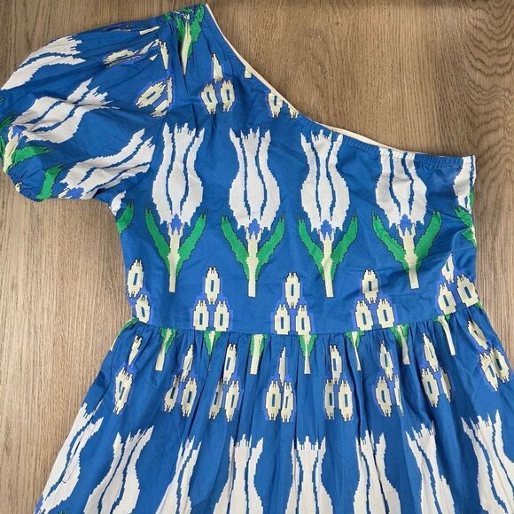 Oliphant One Shoulder Maxi Dress Size M - Picture 3 of 8